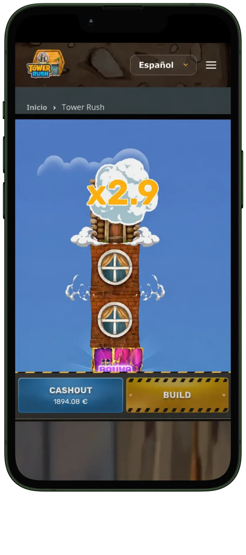 Logotipo del juego Tower Rush